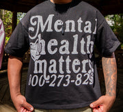 Mental Health Matters Tee - Black