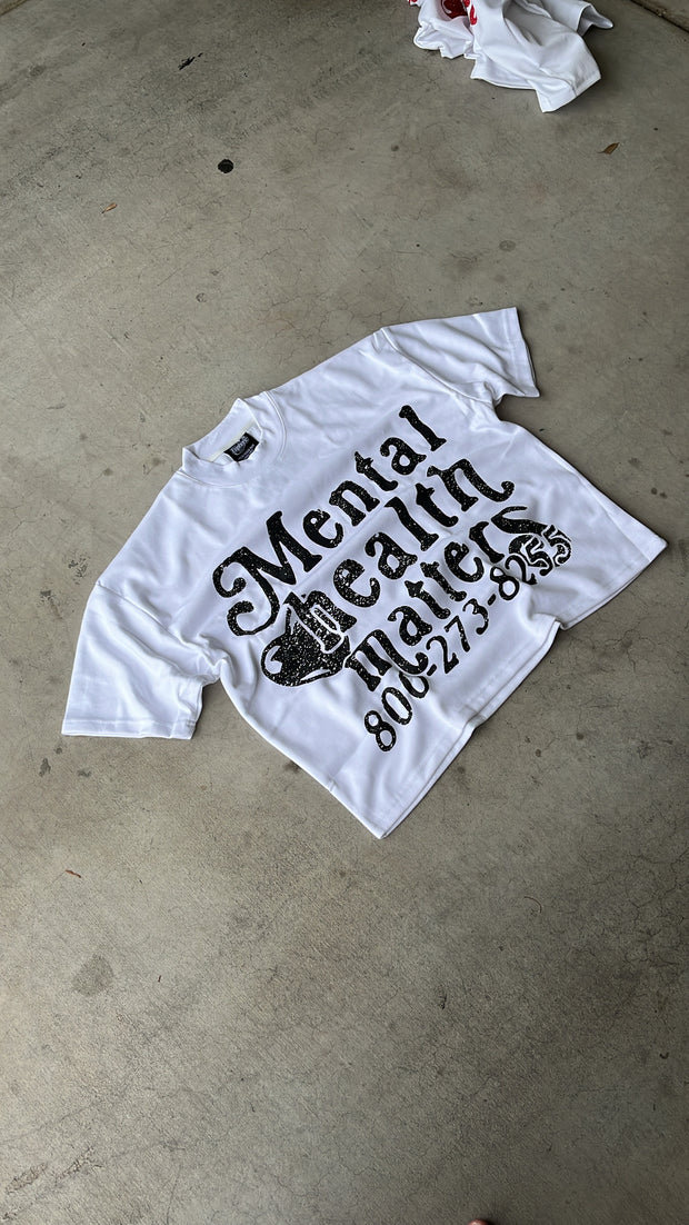 Mental Health Matters Tee - White