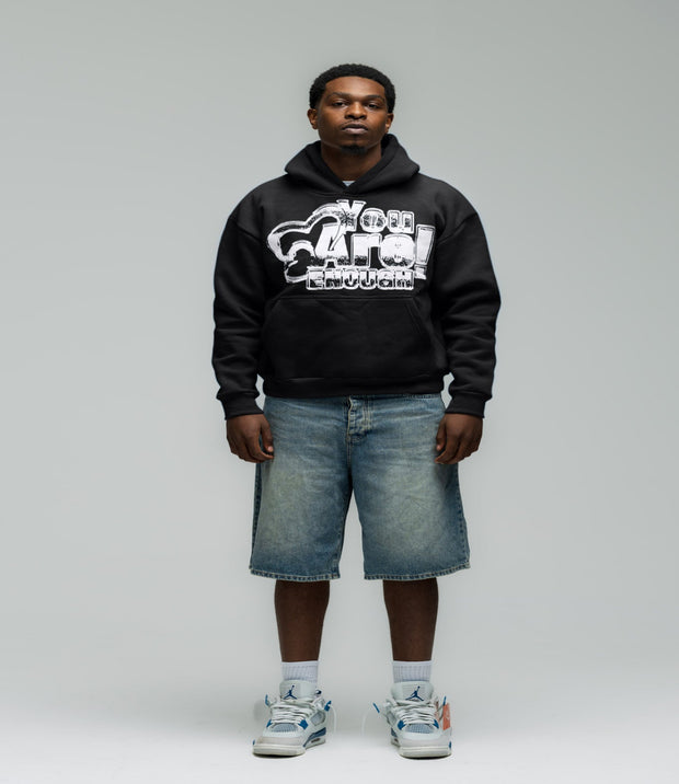 You Are Enough Hoodie - Black