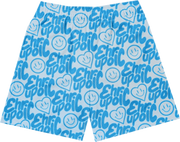 Euphoric Smile More Mesh Shorts - Blue