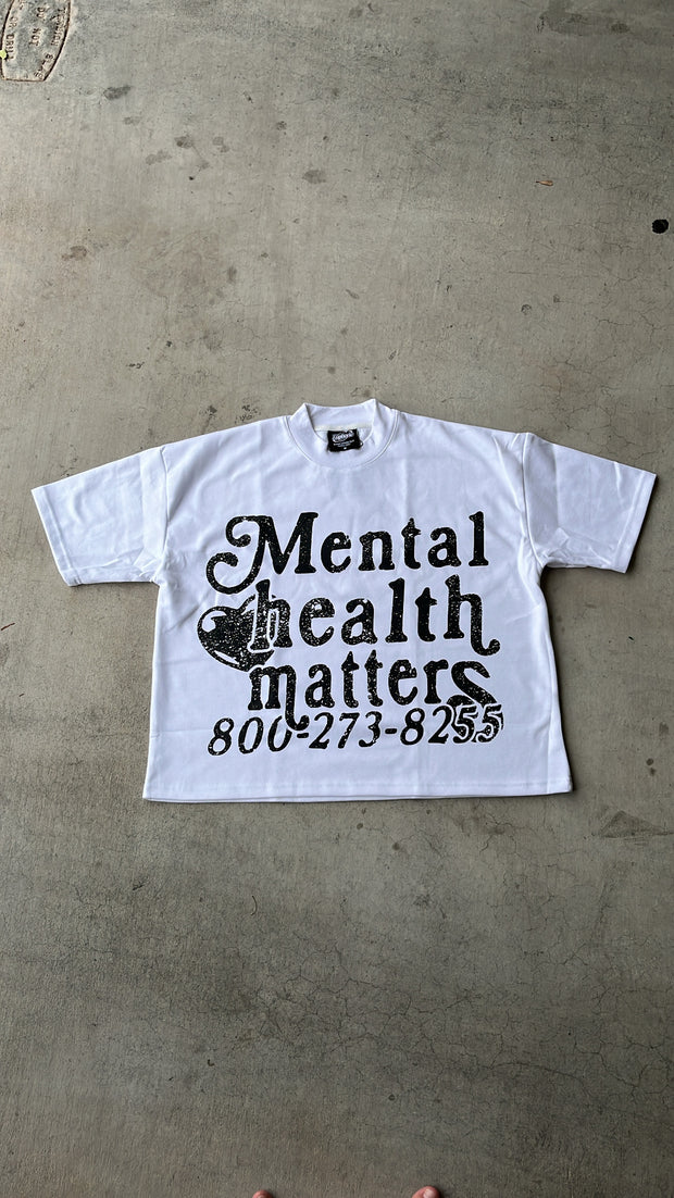 Mental Health Matters Tee - White