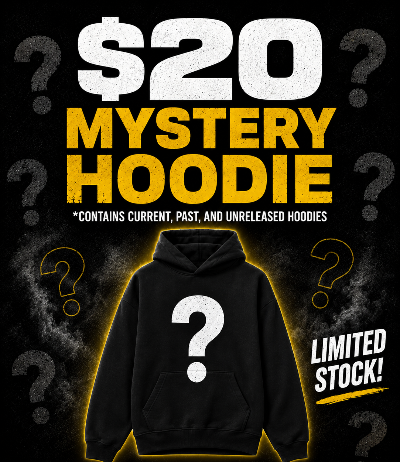 $20 Mystery Hoodie – Euphoric