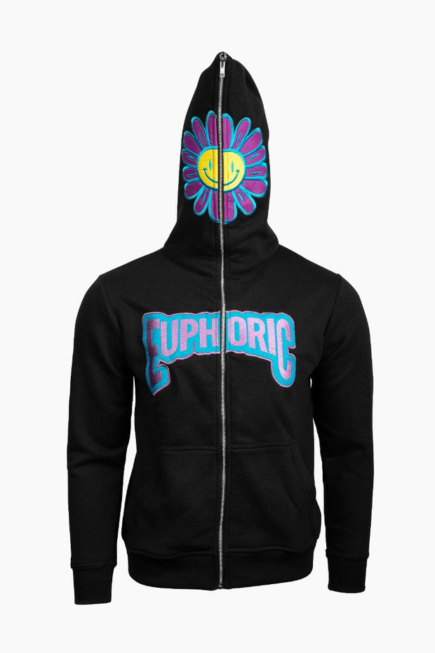 Euphoric Full Zip - Black