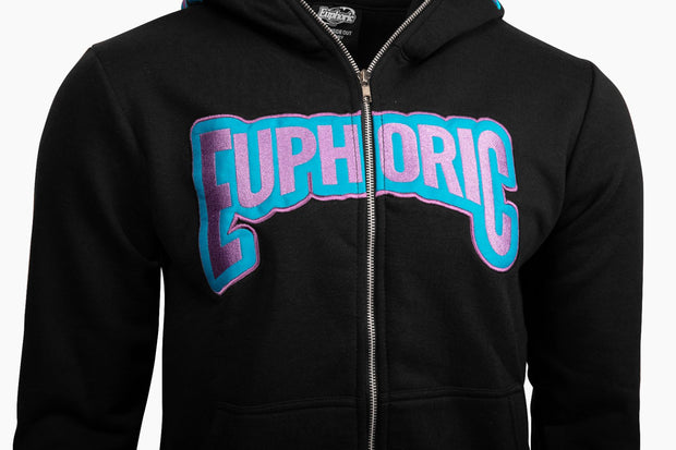 Euphoric Full Zip - Black