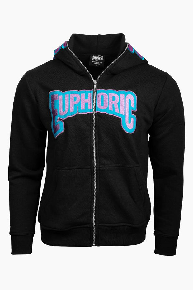 Euphoric Full Zip - Black