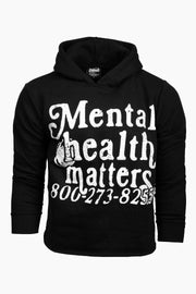 Mental Health Matters Hoodie - Black