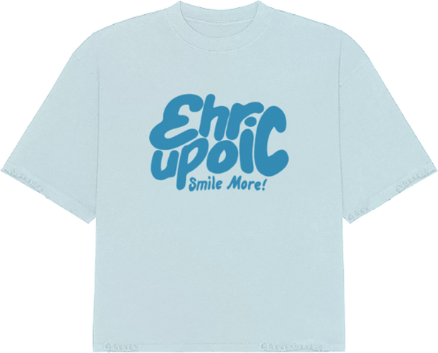 Euphoric Smile More Tee - Blue