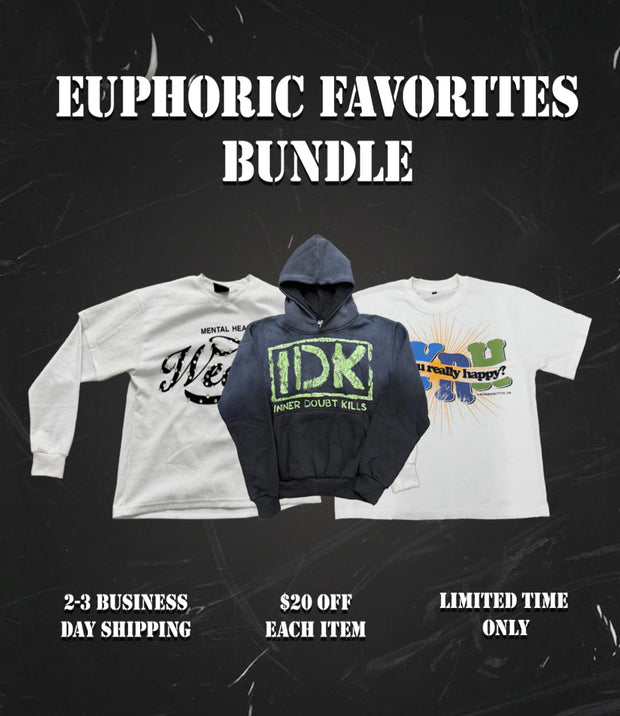 3 Item Bundle: EUPHORIC FAVORITES