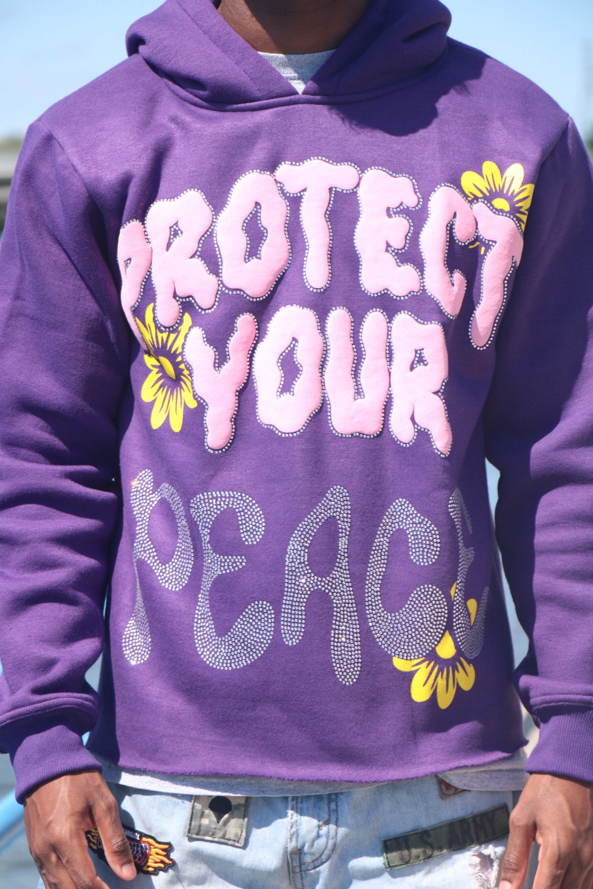 Protect Your Peace Hoodie - Purple – Euphoric