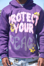 Protect Your Peace Hoodie - Purple