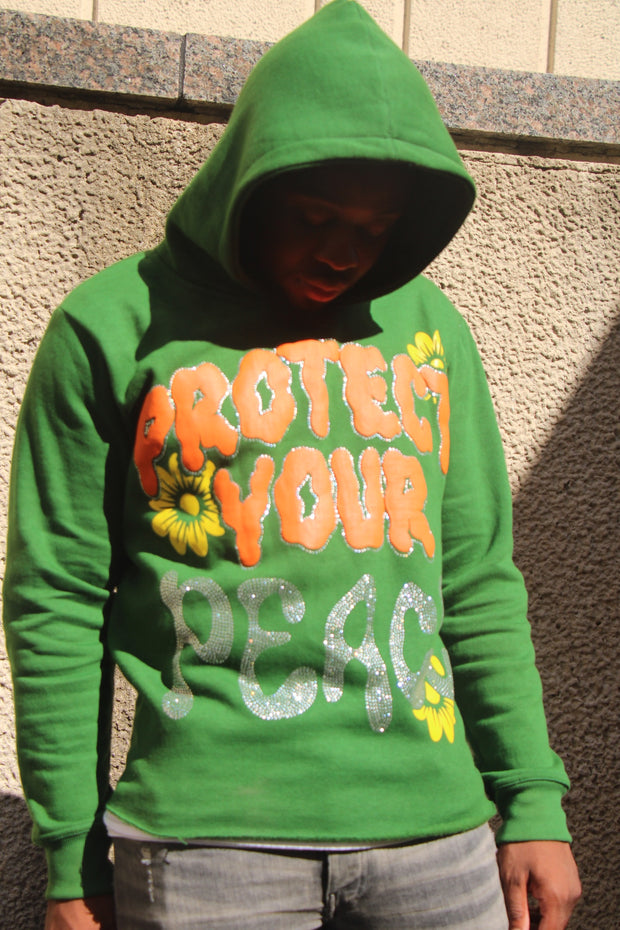 Protect Your Peace Hoodie - Green