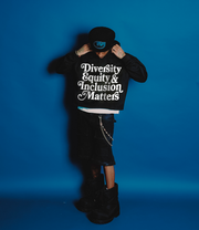 DEI Matters Hoodie - Black