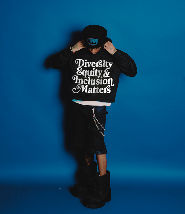 DEI Matters Hoodie - Black