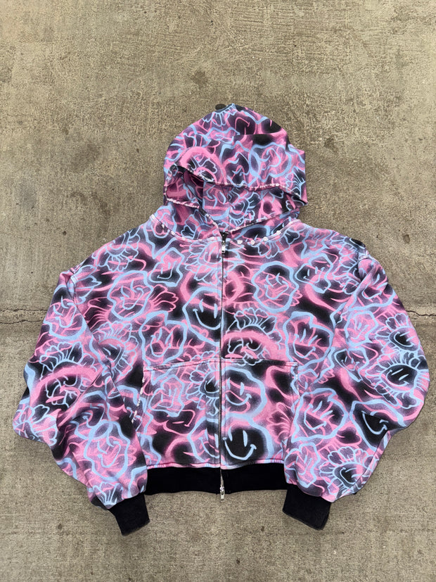 Frenzy Zip Up - Black