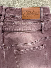 Brown Pearl Jorts