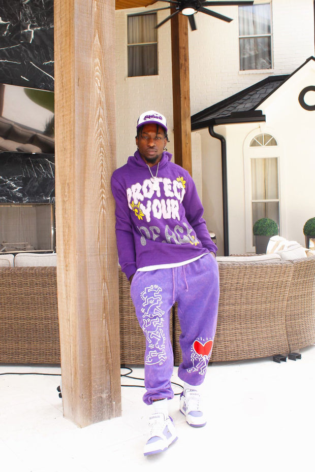 Protect Your Peace Hoodie - Purple