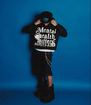 Mental Health Matters Hoodie - Black