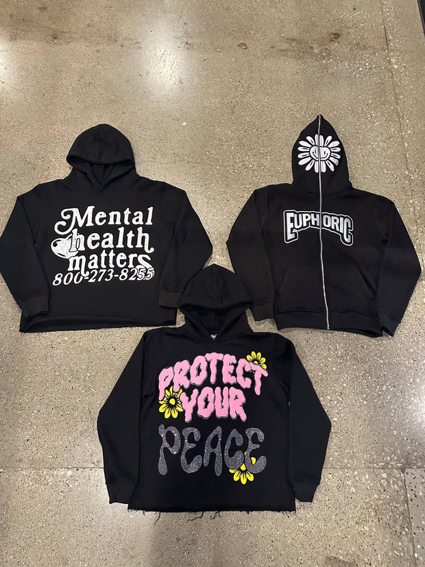 3 Hoodie Bundle "Black Friday"