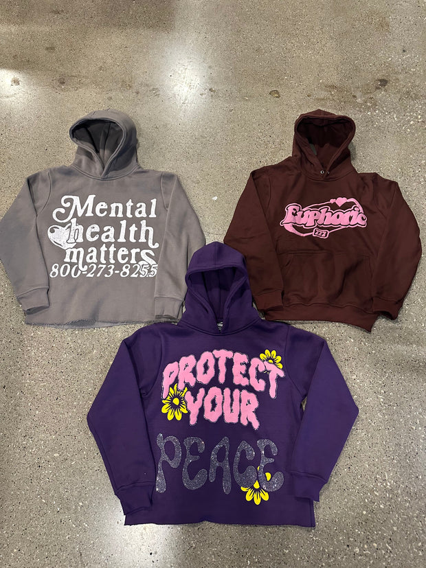 3 Hoodie Bundle "Euphoric Favorites"