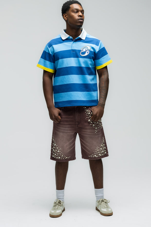 Blue Steve Polo