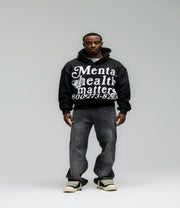 Mental Health Matters Hoodie - Black