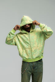 Frenzy Zip Up - Green