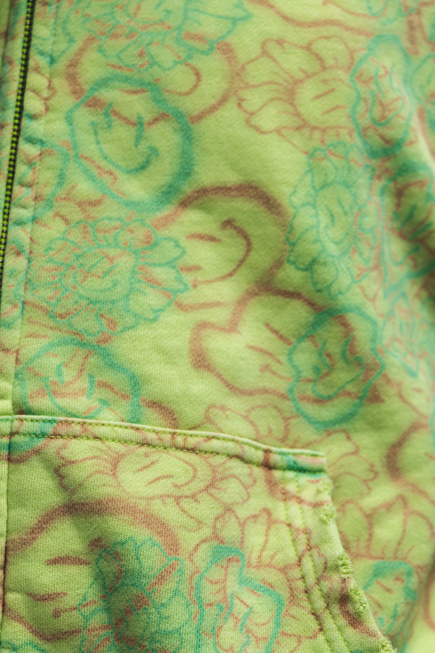 Frenzy Zip Up - Green