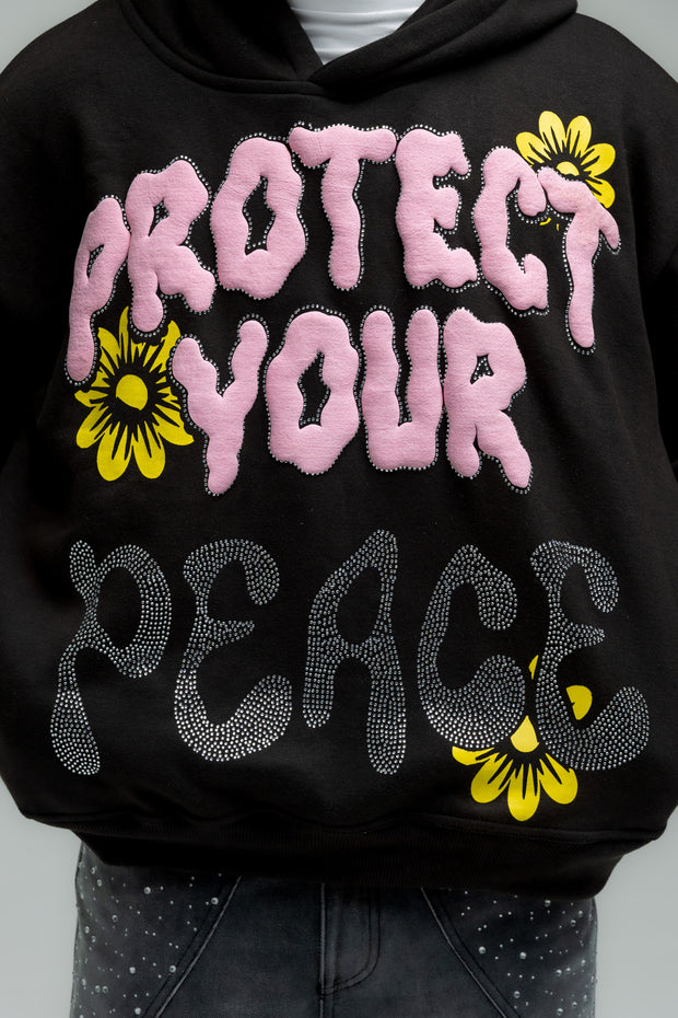 Protect Your Peace Hoodie - Black