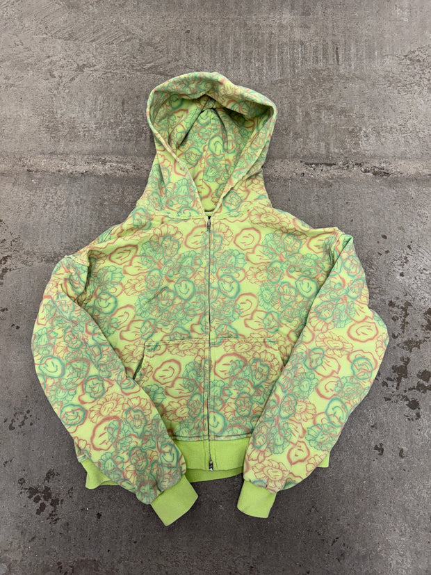 Frenzy Zip Up - Green