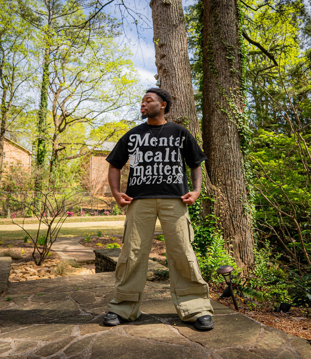 Mental Health Matters Tee - Black