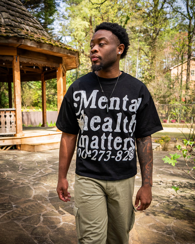 Mental Health Matters Tee - Black