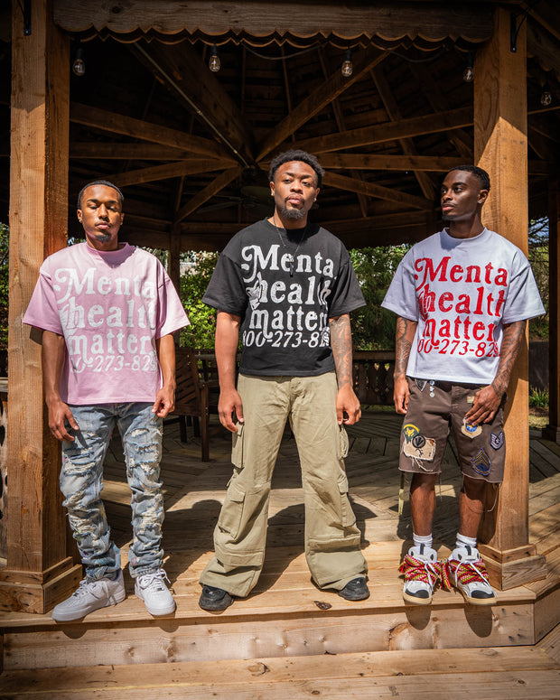 3 T-Shirt Bundle "Mental Health Matters"