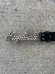 Black Euphoric Signature Belt