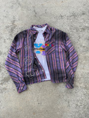 Euphoric Anniversary Flannel - Purple