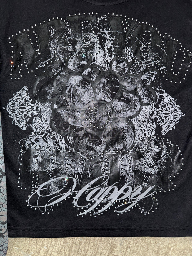 AYRH Camo Double Layer Tee - Black