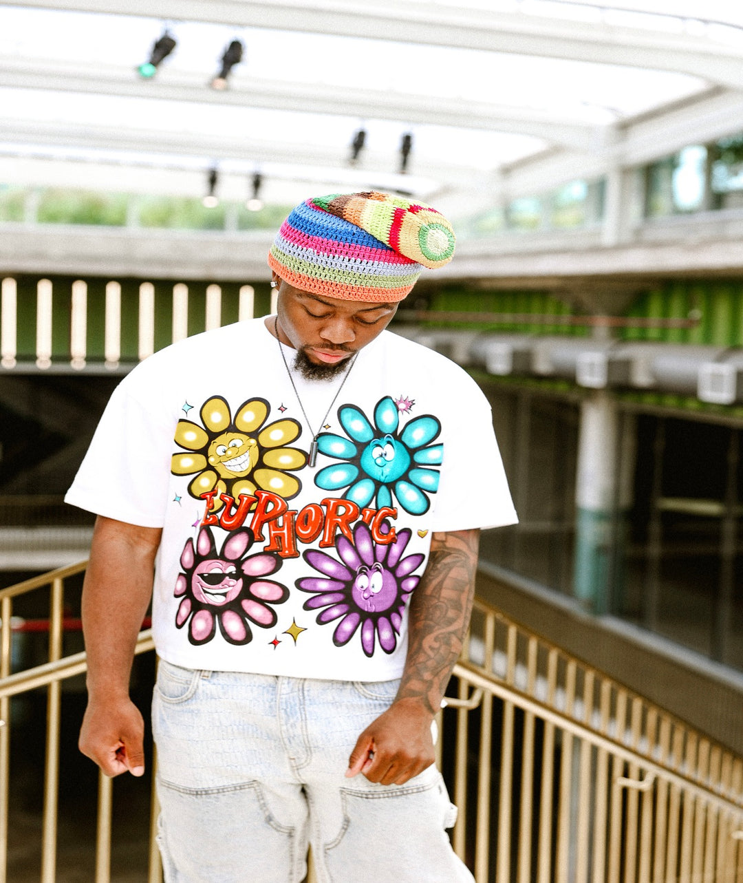 Euphoric Expression Tee - White