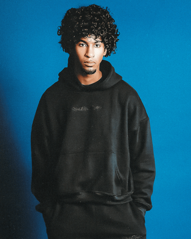 Cozy Winter Wellness Hoodie - Black