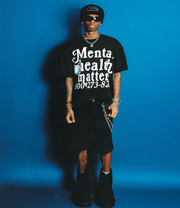 Mental Health Matters Tee - Black