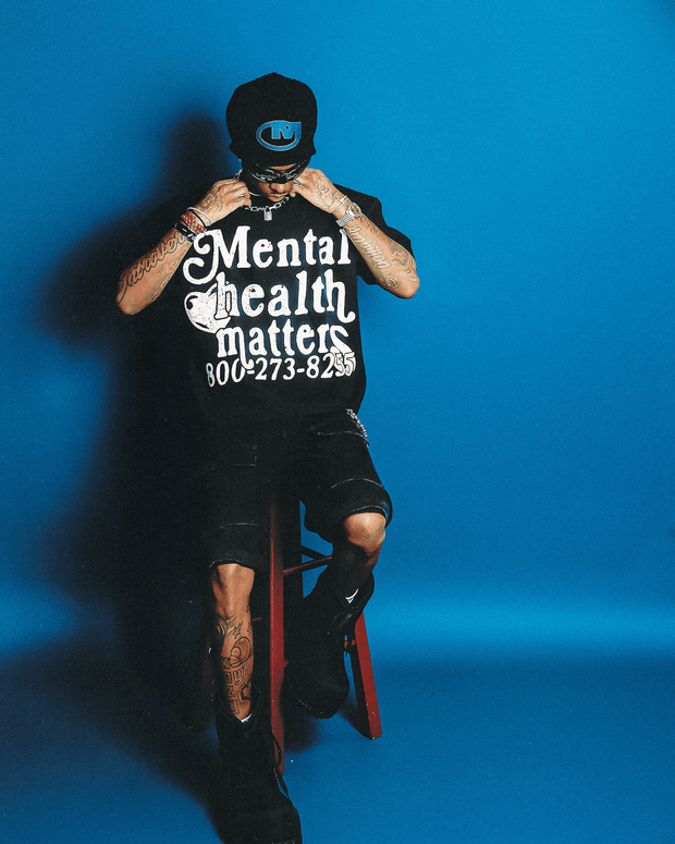 Mental Health Matters Tee - Black