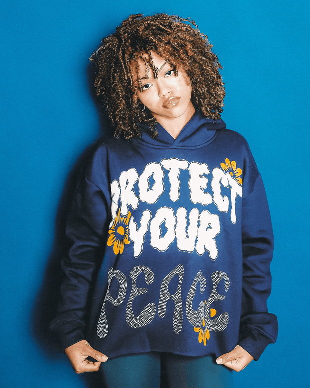 Protect Your Peace Hoodie - Blue