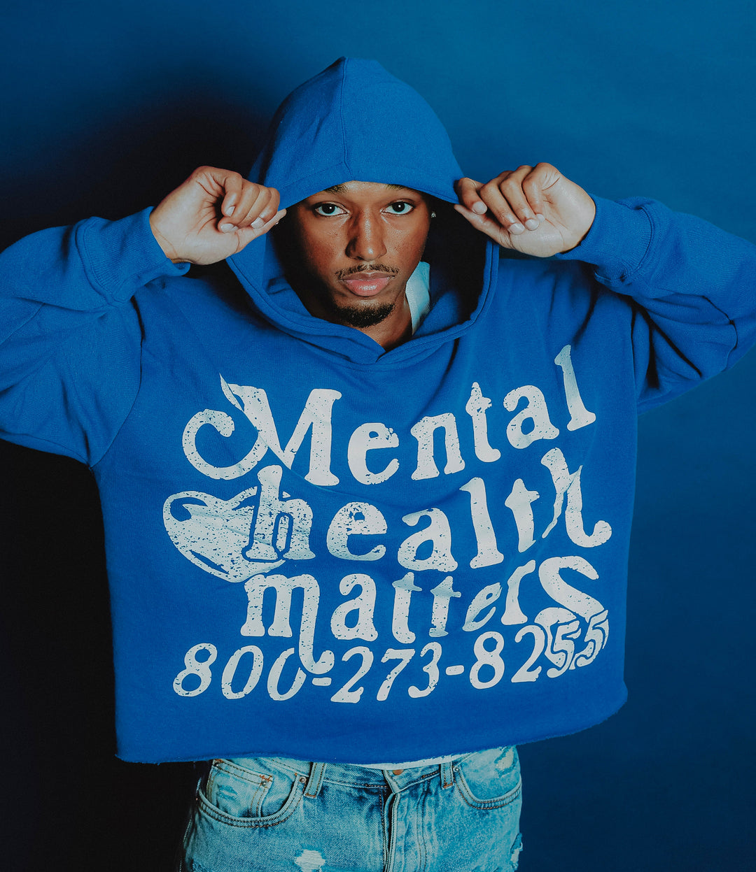 Mental Health Matters: The Reach Hoodie - Blue – Euphoric