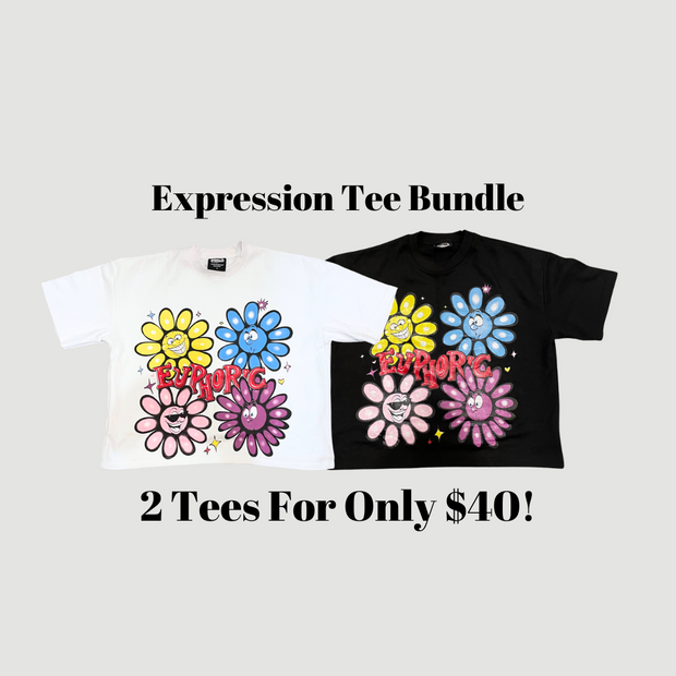 2 T-Shirt Bundle "Expression"